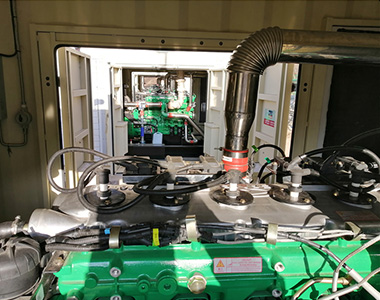 德科250KW/400V陸用發(fā)電機應(yīng)用于中石化項目