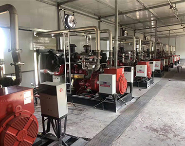 德科250KW/400V陸用發(fā)電機批量應(yīng)用于陜北中石油項目