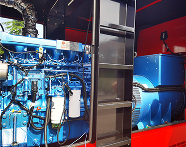 德科400KW/400V發(fā)電機(jī)應(yīng)用于國內(nèi)某租賃項目